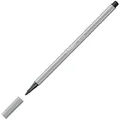 Marker fibrowy premium - STABILO Pen 68 - 1 szt. - srebrnoszary